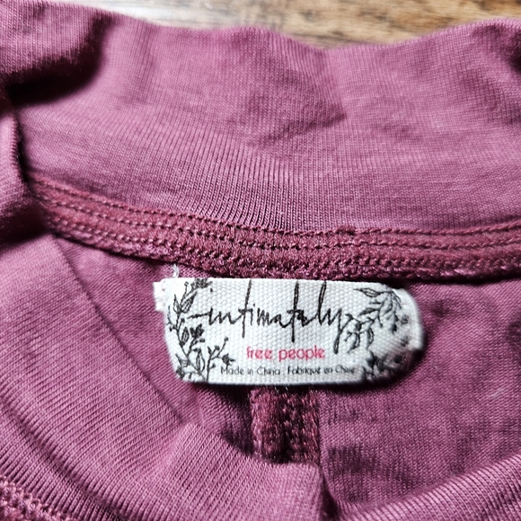 Free People Intimately Mock Neck Front Tie Cami - Picture 4 of 5